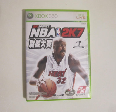 XBOX360 美國職籃大賽 NBA 2K7 英文版