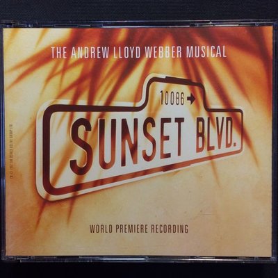 Webber韋伯音樂劇/Sunset Boulevard日落大道 舊版1983年德國01首版厚殼2CD