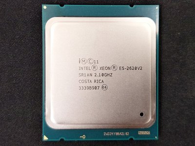 【含稅】Intel Xeon E5-2620 v2 2.1G SR1AN 6C12T 2011 正式散片CPU 一年保