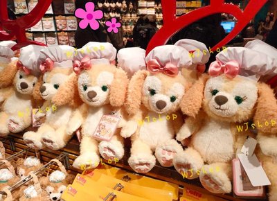 ((預購))東京迪士尼海洋 達菲好朋友 Cookie 曲奇狗 餅乾狗 裸熊 S號 絨毛布偶 娃娃