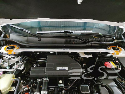 阿宏改裝部品 E.SPRING 2017 HONDA NEW CRV 5 鋁合金 引擎室拉桿 3期0利率