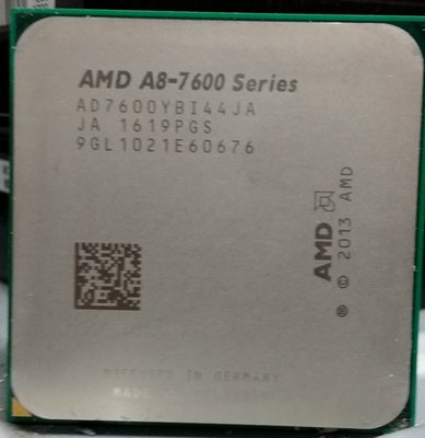 電腦水水的店~AMD A8-7600 CPU 四核心 處理器/FM2/3.1G/內顯 直購價650元~請自取