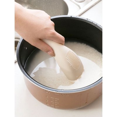 【熱賣下殺】多功能淘米器廚房淘米勺洗米篩家用洗米小工具淘米擋米粒瀝水器