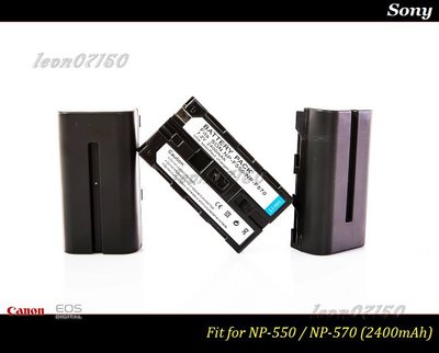 【特價促銷】全新 Sony NP-F550/F570-LED 燈專用鋰電池-CN160 LED補光燈.NP-F970