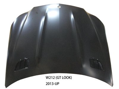《傲美國際》賓士 MERCEDES BENZ W212 GT LOOK 2013-UP 鐵製 引擎蓋