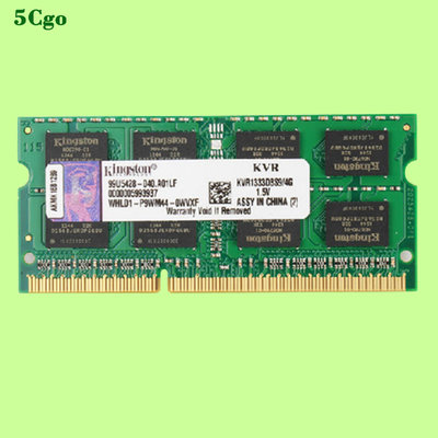 5Cgo【含稅】Kingston金士頓 DDR3 4G 1066/1333/1600筆電記憶體聯想蘋果1067