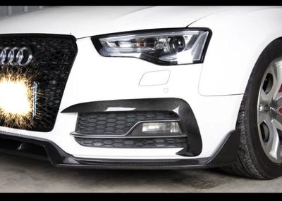 ✨德楊精品✨ Audi A5/S5 B8.5 正乾式碳纖維前鏟