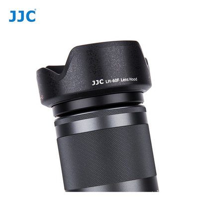 又敗家JJC佳能副廠相容Canon原廠EW-60F遮光罩適RF-S EF-M 18-150mm F3.5-6.3 STM