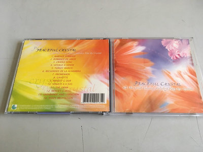 「環大回收」♻二手 CD 早期 絕版【PEACEFUL CRYSTAL】正版專輯 中古光碟 音樂唱片 影音碟片 自售
