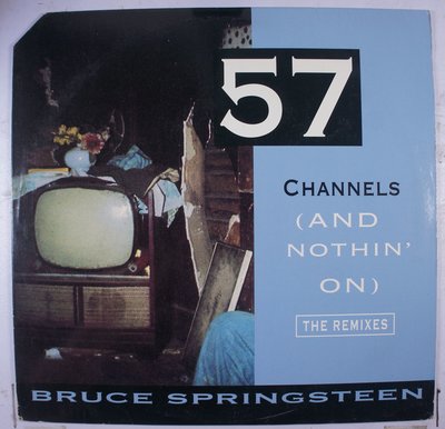 《二手美版單曲黑膠》Bruce Springsteen – 57 Channels (And Nothin' On)