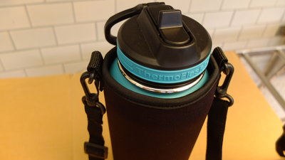 好市多 Costco Thermoflask 不鏽鋼保冷瓶1.1L 1.2L 40oz 潛水布杯套 保護套 背袋 揹袋