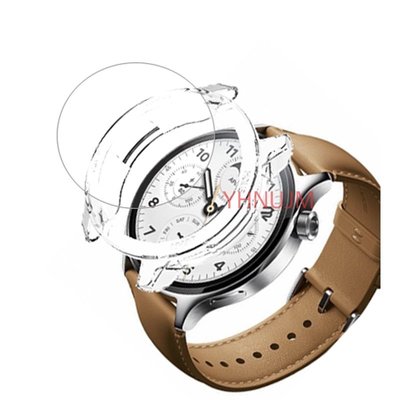 Tpu 保護套小米手錶 S1 Pro 智能手錶錶殼屏幕保護膜玻璃 Mi 手錶 S1 Pro 鋼化膜手錶膜保護膜框架