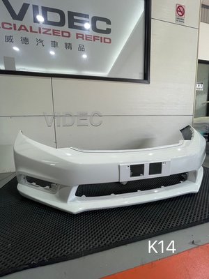 威德汽車 HID CIVIC 喜美 九代 9代 9.5代 原廠 前保桿 價格含烤漆 PP材質 空力套件