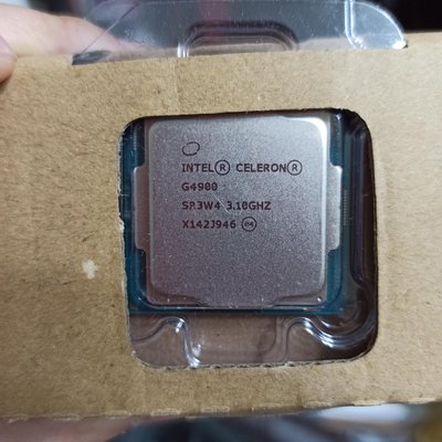 全新-第9代intel celeron G4900 3.1G CPU中央處理器第九代適用B360系列主機板
