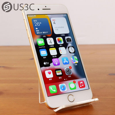 【US3C-板橋店】【一元起標】Apple iPhone 7 Plus i7+ 128G 5.5吋 金色 指紋辨識 4G手機 二手手機 蘋果手機