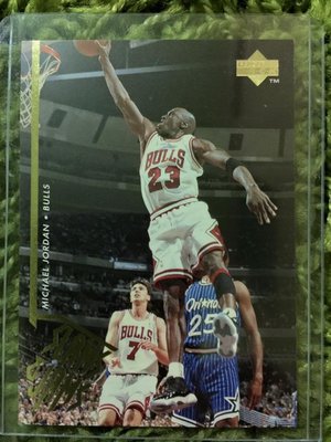 【美】Michael Jordan 1995 Upper Deck  #352 NBA 球員卡 著11代 怪物奇兵 喬丹