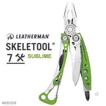 【angel 精品館 】Leatherman Skeletool 綠色款工具鉗 832208