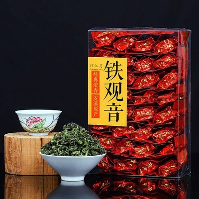 【鐵觀音】【買一斤送半斤】新茶 鐵觀音濃香型 袋裝禮盒裝茶葉 共750克