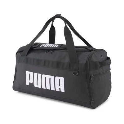 【豬豬老闆】PUMA Challenger 黑白 運動 訓練 健身包 手提包 肩背包 側背包 男女共同 07953001