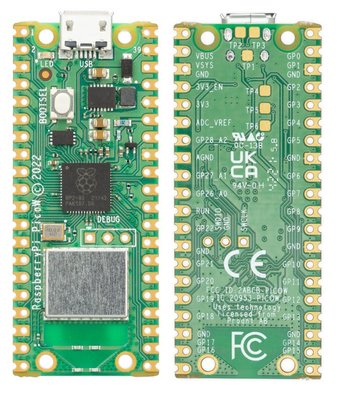 Raspberry Pi Pico W (附發票)樹莓派 RP2040+WiFi 開發板Lidar / Radar