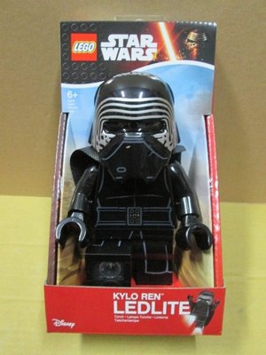 (STH) LEGO 樂高 LED 人偶手電筒 Star Wars 星際大戰電影-原力覺醒系列 黑武士-$850