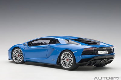 吉華@ 1/18 AutoArt 79134 Lamborghini Aventador S 藍 (特價品)