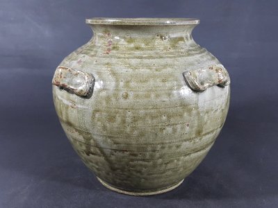[銀九藝] 早期日本陶瓷 瓷器 奄款 四耳甕 提樑壺 提樑甕