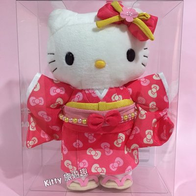 [Kitty 旅遊趣] Hello Kitty 和服絨毛玩偶 凱蒂貓和服娃娃 新年娃娃 和服新年玩偶 值得收藏