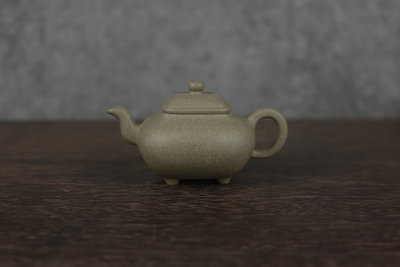 【四方傳爐】紫砂壺，青段，容量170cc384 紫砂壺 茶具 主人杯【好運來】