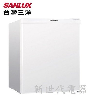 **新世代電器**請先詢價 SANLUX台灣三洋 47公升2級定頻單門電冰箱 SR-C47A6