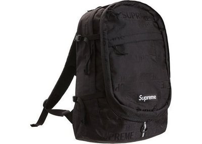 【xsPC】Supreme 46th Backpack 後背包 多功能 電腦包 現貨黑色 正品