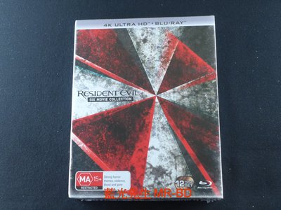 [藍光先生UHD] 惡靈古堡 1-6 6UHD+6BD 套裝版 Resident Evil