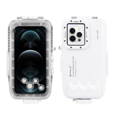 適用于蘋果手機潛水殼 iPhone14 Pro Max防水殼 IPX8手機保護殼Y3225
