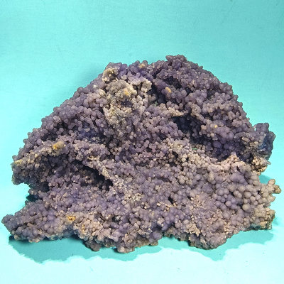 印尼葡萄瑪瑙紫玉髓原礦擺件 約24.5×9×15.5cm×重3400g 【楓紅林雨】