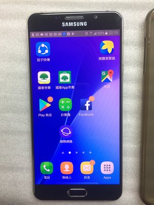 Samsung GALAXY 2016 A7 金色 二手 功能正常支援雙卡雙待 5.5吋大螢幕