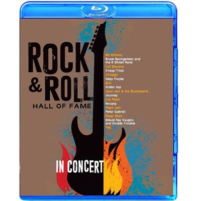 搖滾名人堂 The Rock & Roll In Concert 2014-17 雙碟 藍光25G