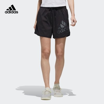 100原廠％Adidas愛迪達官網 SHORTS BOS 女子運動型格短褲DY8664