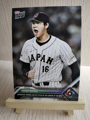 2023 Topps Now Shohei Ohtani 大谷翔平 WBC 經典賽 日本隊 生涯最速火球