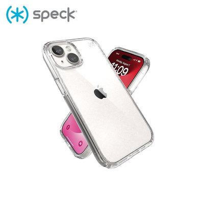 Speck Presidio Perfect Clear iPhone 15 Plus 6.7吋 透明抗菌防摔保護殼