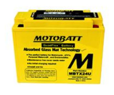 MOTOBATT MBTX24U-AGM 強效電池-重機專用CAN-AM F3-S RT VN1500 GL1500