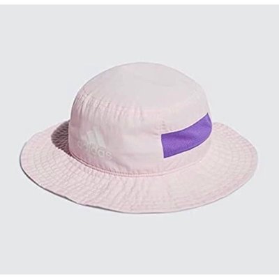 日本adidas輕量抗UV機能遮陽帽漁夫帽黑色