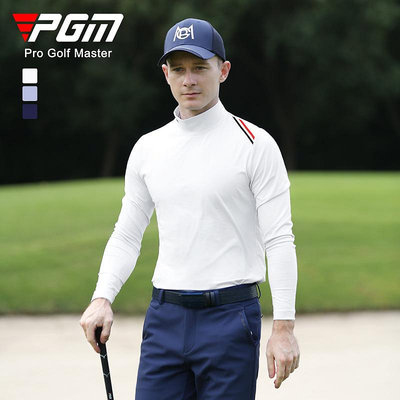 高爾夫服裝 PGM高爾夫服裝男士長袖t恤 防風保暖時尚運動golf男裝廠家直銷