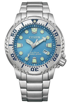 星辰 CITIZEN BN0165-55L 海洋生態 珠光藍 光動能 潛水腕錶