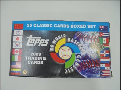 2009 Topps WBC 世界棒球經典賽 球員卡 整套 55張  中華隊 CT