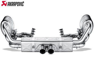 【樂駒】Akrapovic PORSCHE 911 GT3 RS 997 FL 4.0 排氣管 鈦合金 輕量化