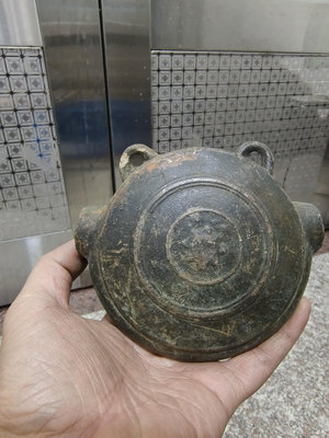 【二手】日本回銅器 銅鐘 銅鈴 老皮殼 重430克 銅器 擺件 老貨 【大掌櫃】-535