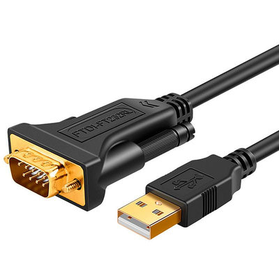 CableCreation 3m 工業級 USB轉RS232/DB9公串口線 鍍金接頭 多重遮蔽 CD0482