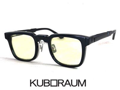 【本閣】KUBORAUM Maske N4德國手工光學眼鏡黑色大方框彈簧鏡腳 TVR effector 與市SPIVVY