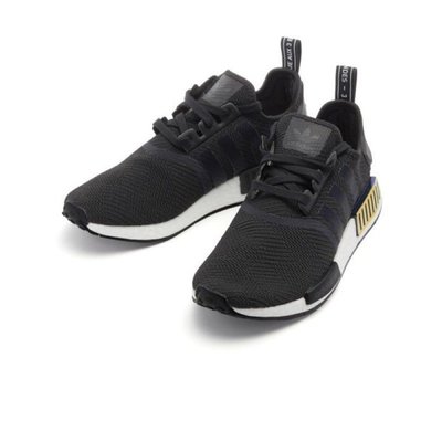 【正品】Adidas Nmd R1 Black Glod 黑金 EE5172潮鞋