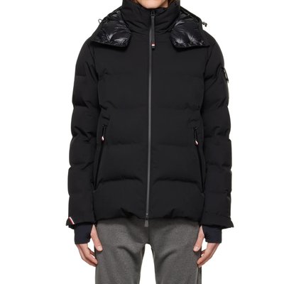 [全新真品代購] MONCLER GRENOBLE 黑色 可拆式連帽 羽絨外套 / 機能禦寒外套